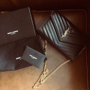 Saint Laurent Monogram Matelasse WOC